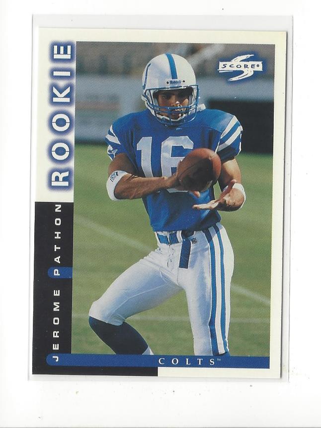 1998 Score #240 Jerome Pathon RC