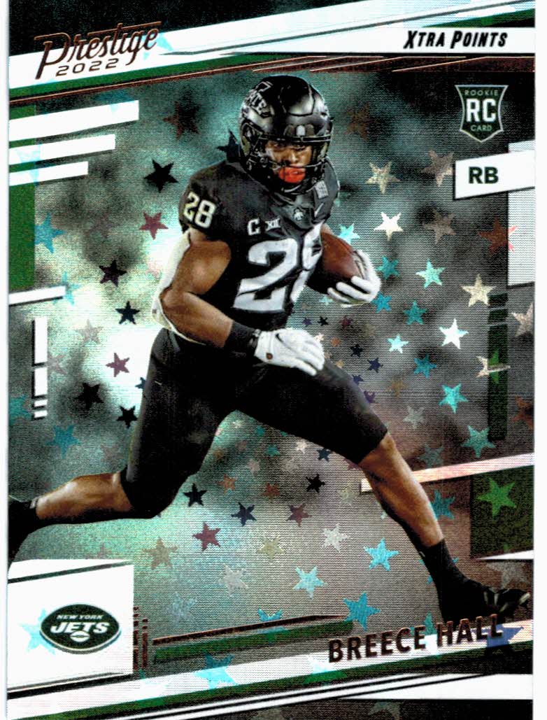 Breece Hall New York Jets 2022 Panini Absolute #114 Beckett