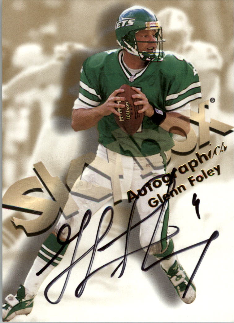 1998 SkyBox Premium Autographics #28 Glenn Foley MU/ST