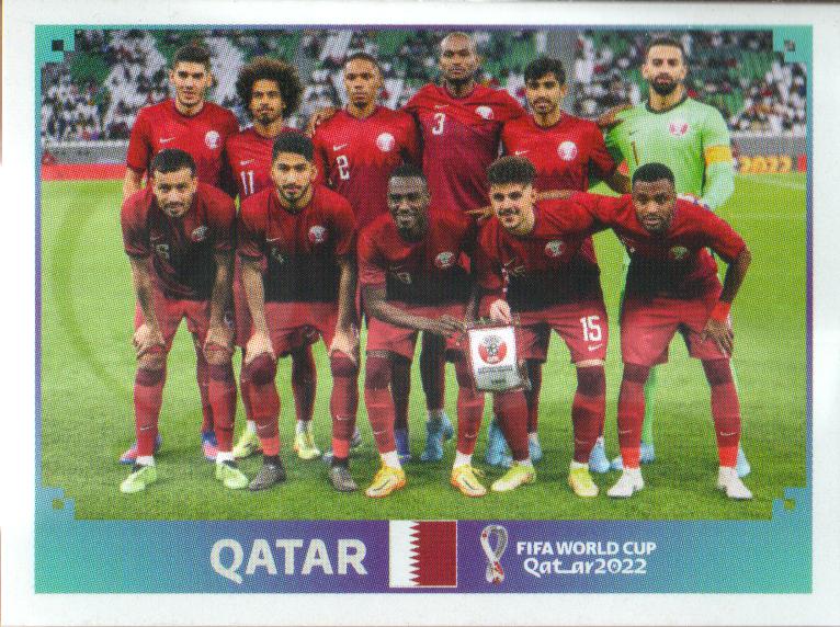 2022 Panini World Cup Stickers Soccer Trading Cards (#QAT-) BASE: Pick From List