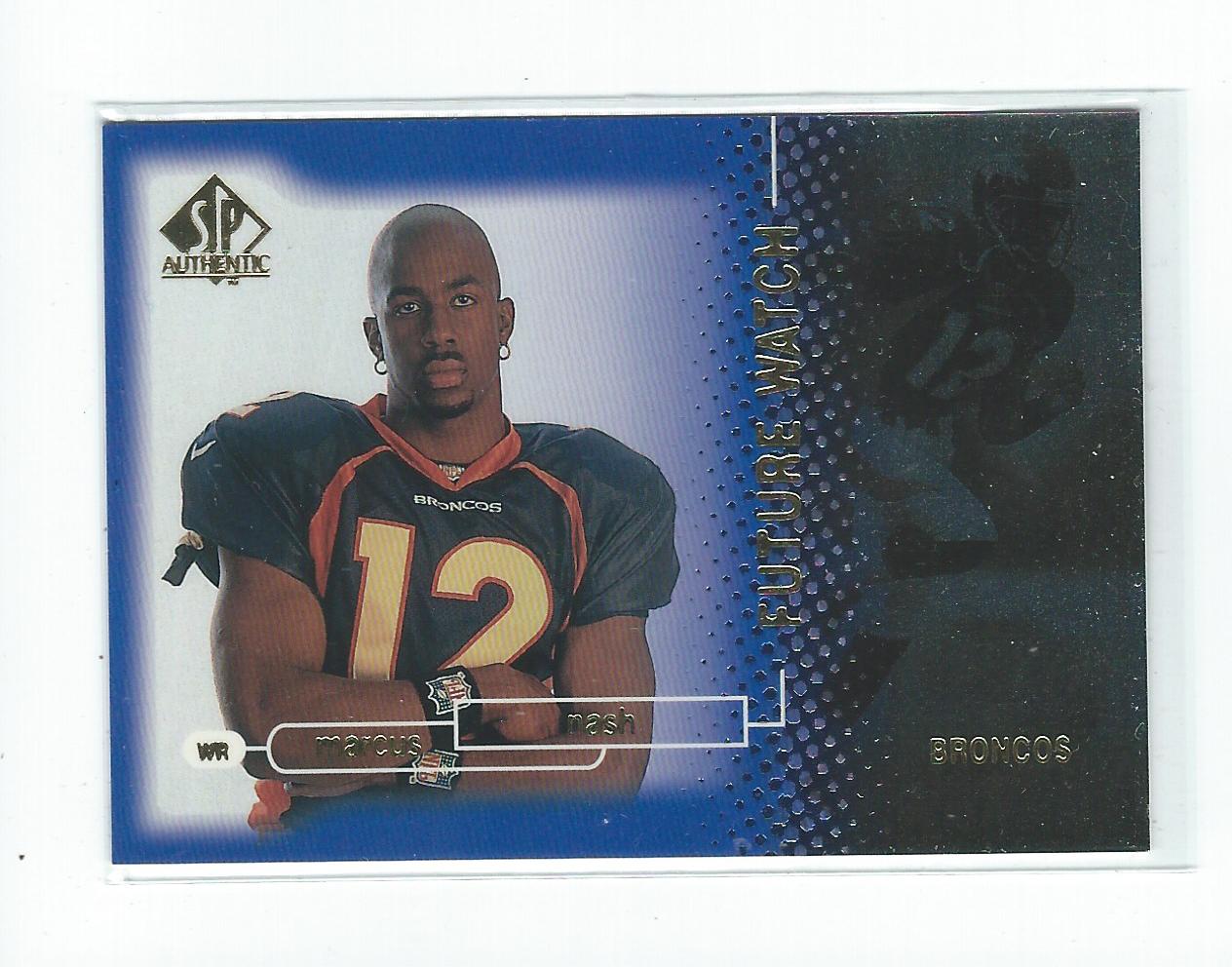 1998 SP Authentic #10 Marcus Nash RC