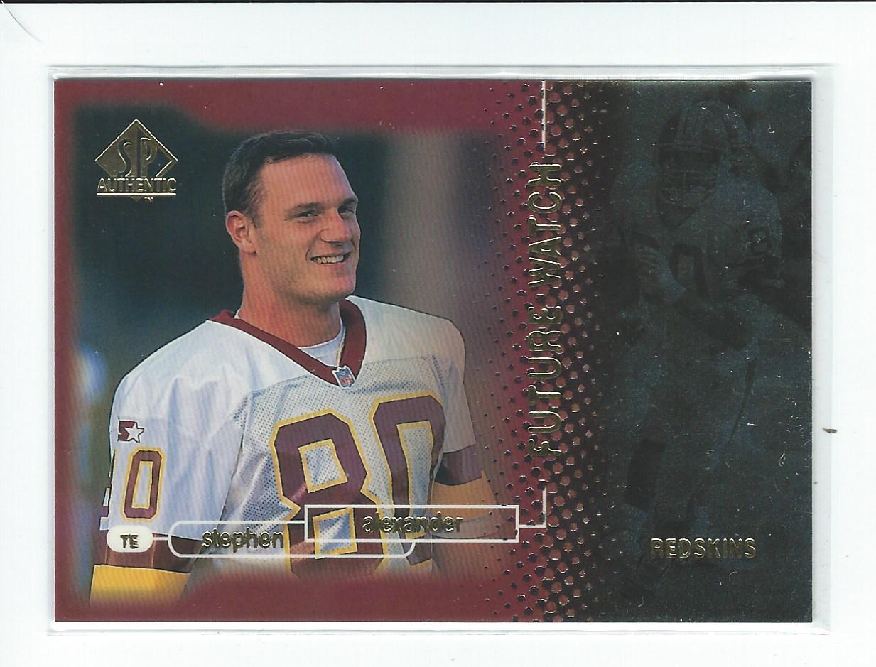 1998 SP Authentic #30 Stephen Alexander RC