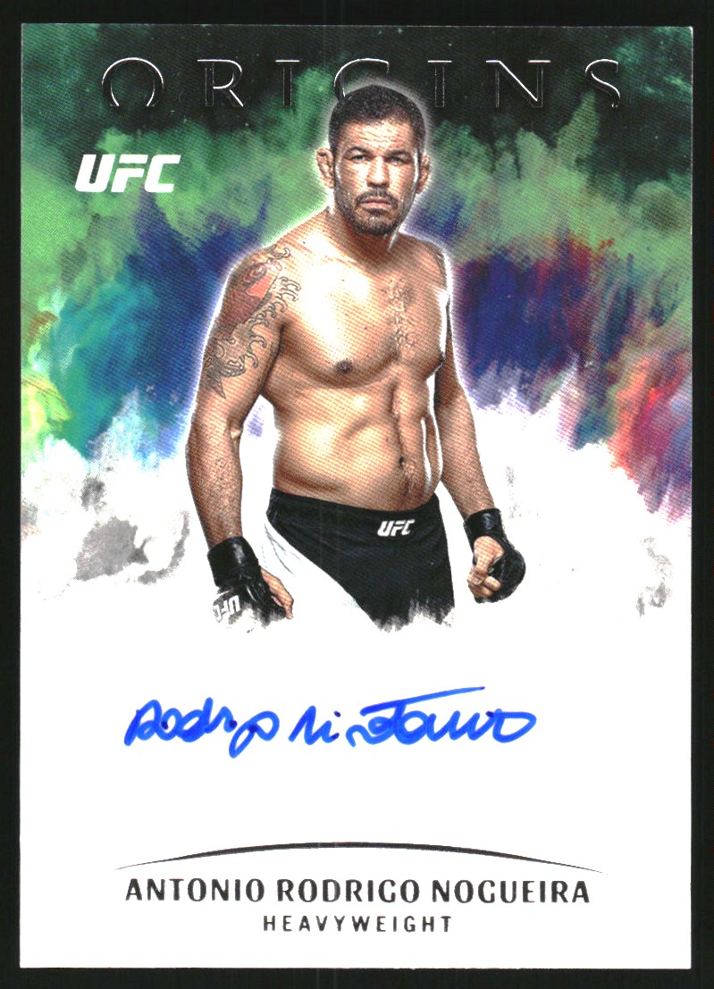 2022 Panini Chronicles UFC Origins Autographs #OAARN Antonio Rodrigo Nogueira
