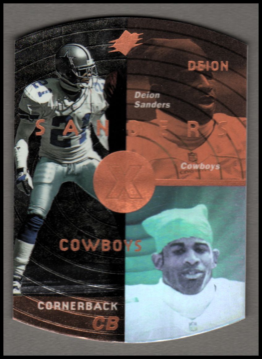  1998 SPx Football Card #13 Deion Sanders