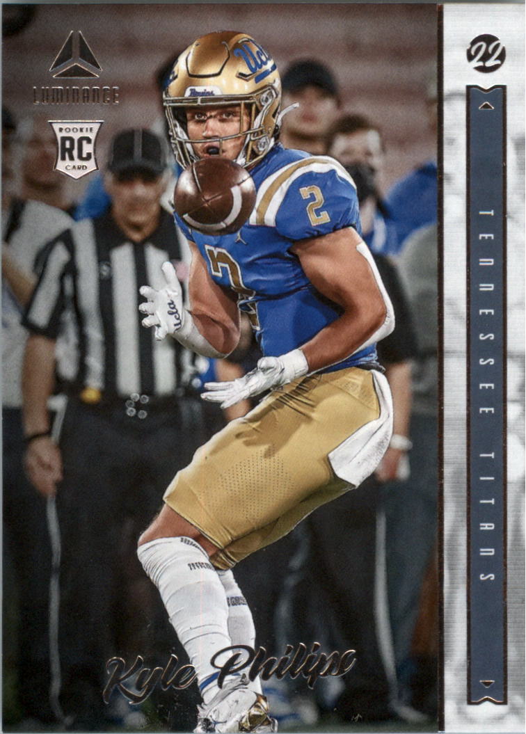 2022 Panini Luminance #122 Kyle Philips RC - FB
