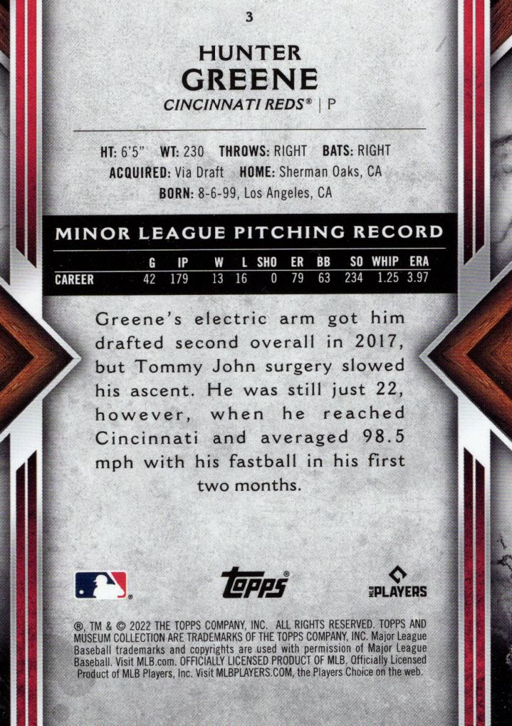 2022 Topps Museum Collection Baseball Card Pick (Base)