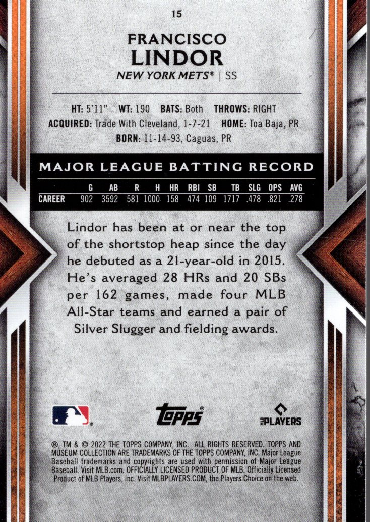 2022 Topps Museum Collection Baseball Card Pick (Base)