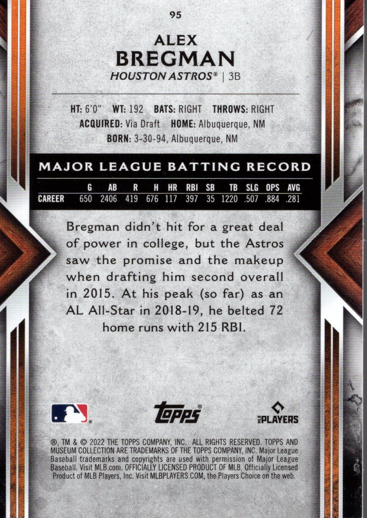 2022 Topps Museum Collection Baseball Card Pick (Base)