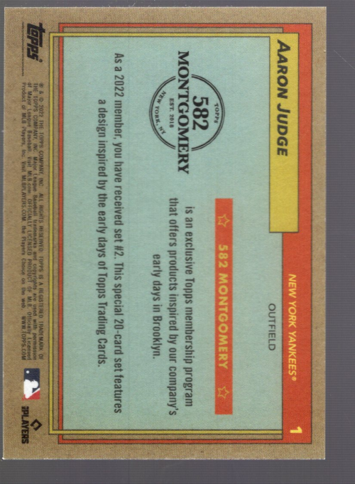 B7643- 2022 Topps 582 Montgomery Verein Lost Design -du Pick- 15 + Free US - Bild 9 von 59