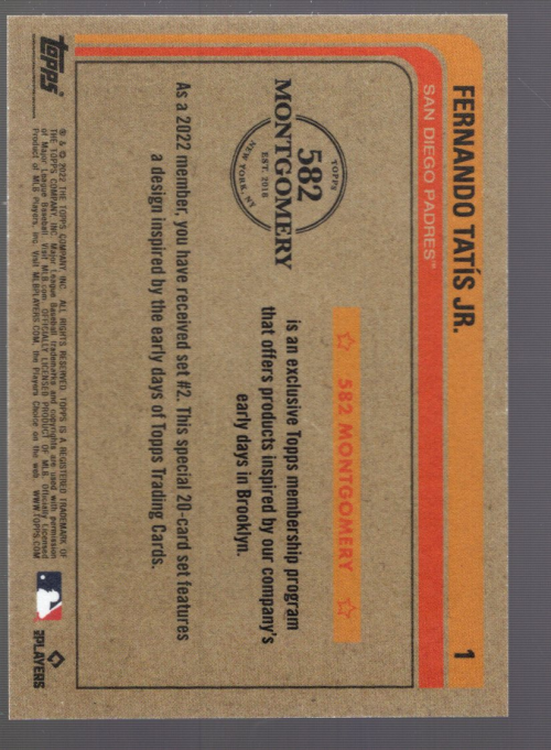 B7643- 2022 Topps 582 Montgomery Verein Lost Design -du Pick- 15 + Free US - Bild 19 von 59