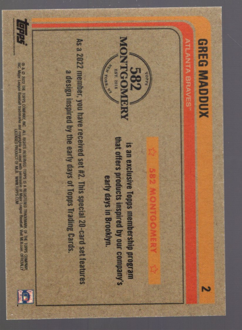 B7643- 2022 Topps 582 Montgomery Verein Lost Design -du Pick- 15 + Free US - Bild 21 von 59