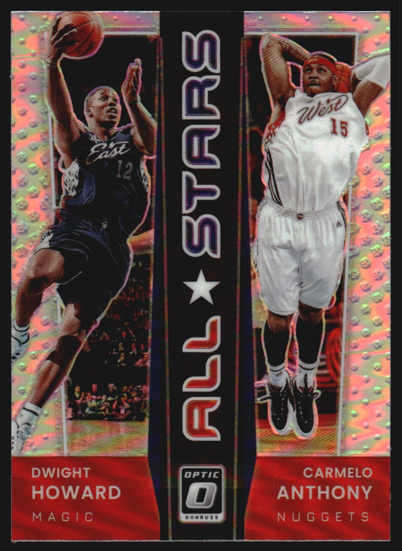 2021-22 Donruss Optic All-Stars Holo #18 Carmelo Anthony/Dwight Howard