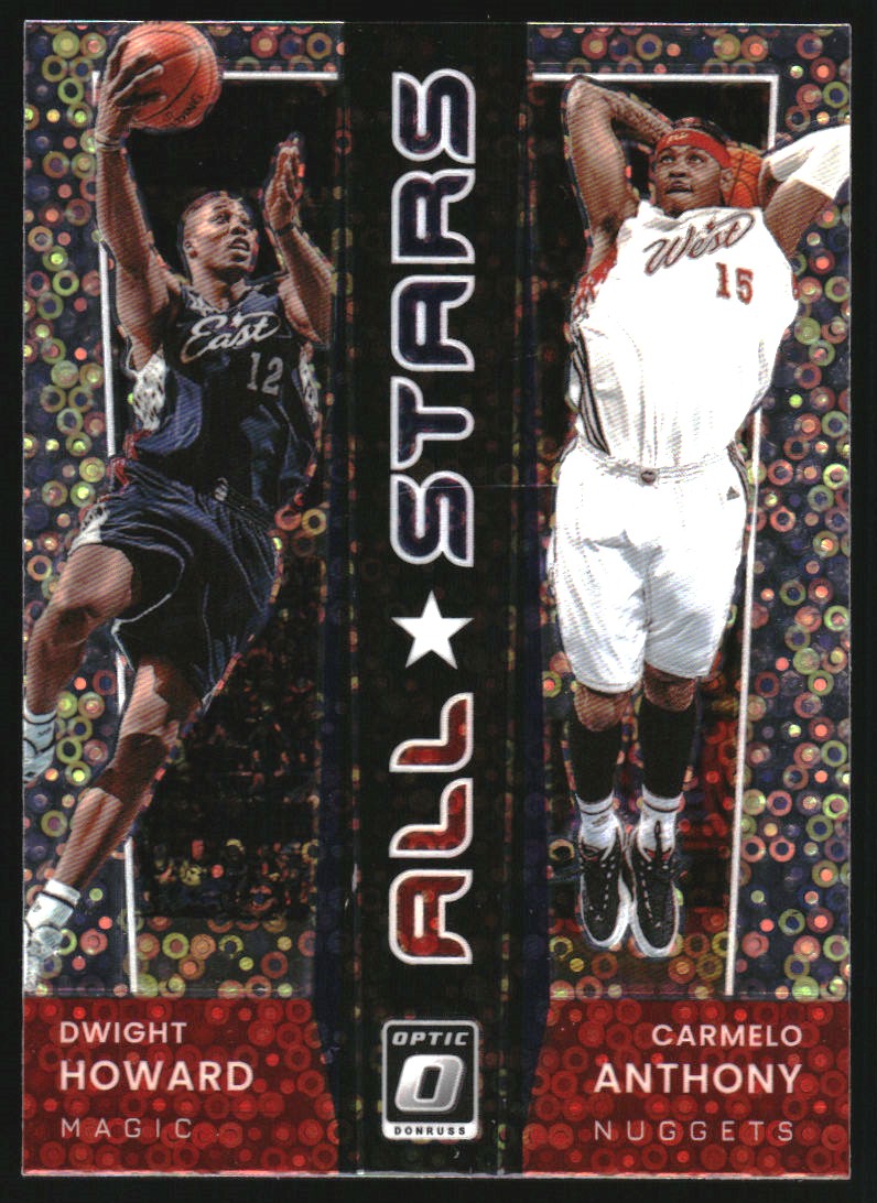 2021-22 Donruss Optic All-Stars Holo Fast Break #18 Carmelo Anthony/Dwight Howard