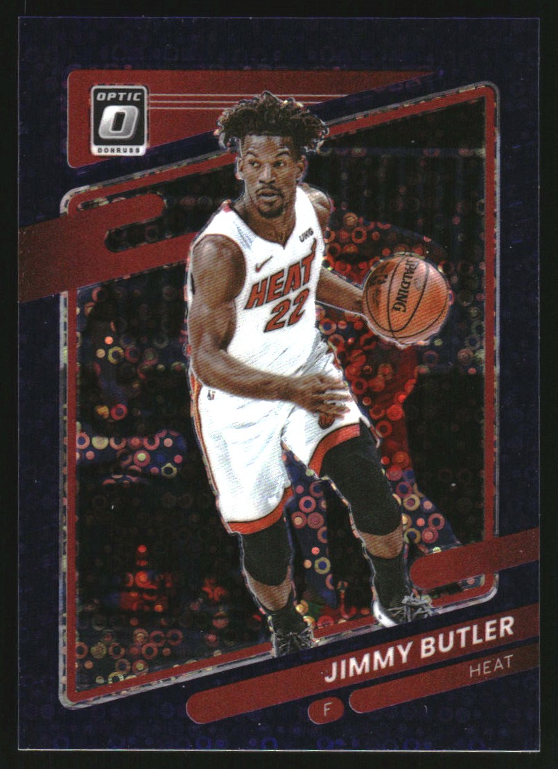 2021-22 Donruss Optic Fast Break Purple #8 Jimmy Butler