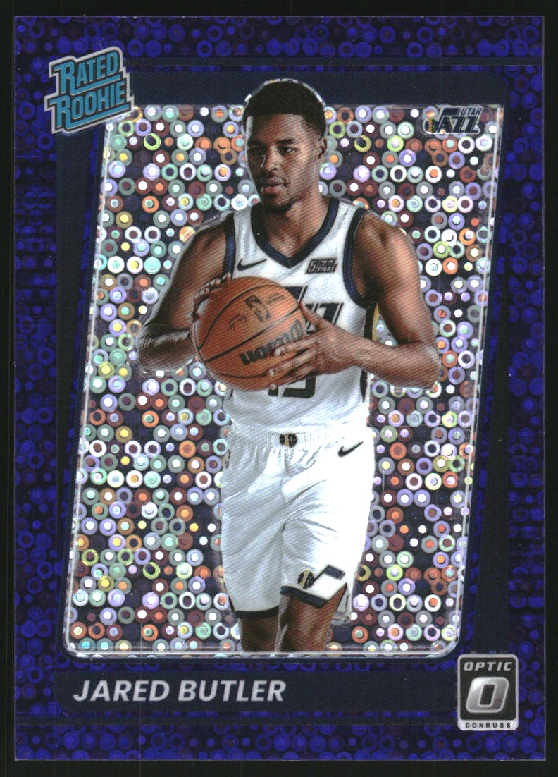 2021-22 Donruss Optic Fast Break Purple #199 Jared Butler