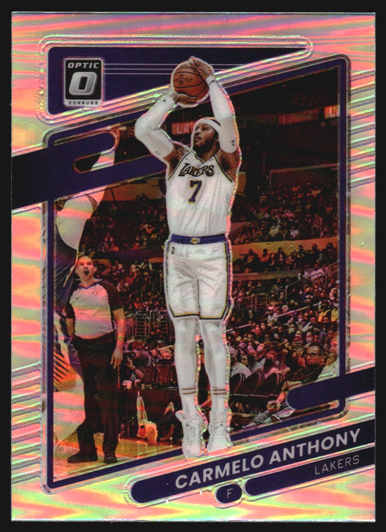 2021-22 Donruss Optic Holo #109 Carmelo Anthony