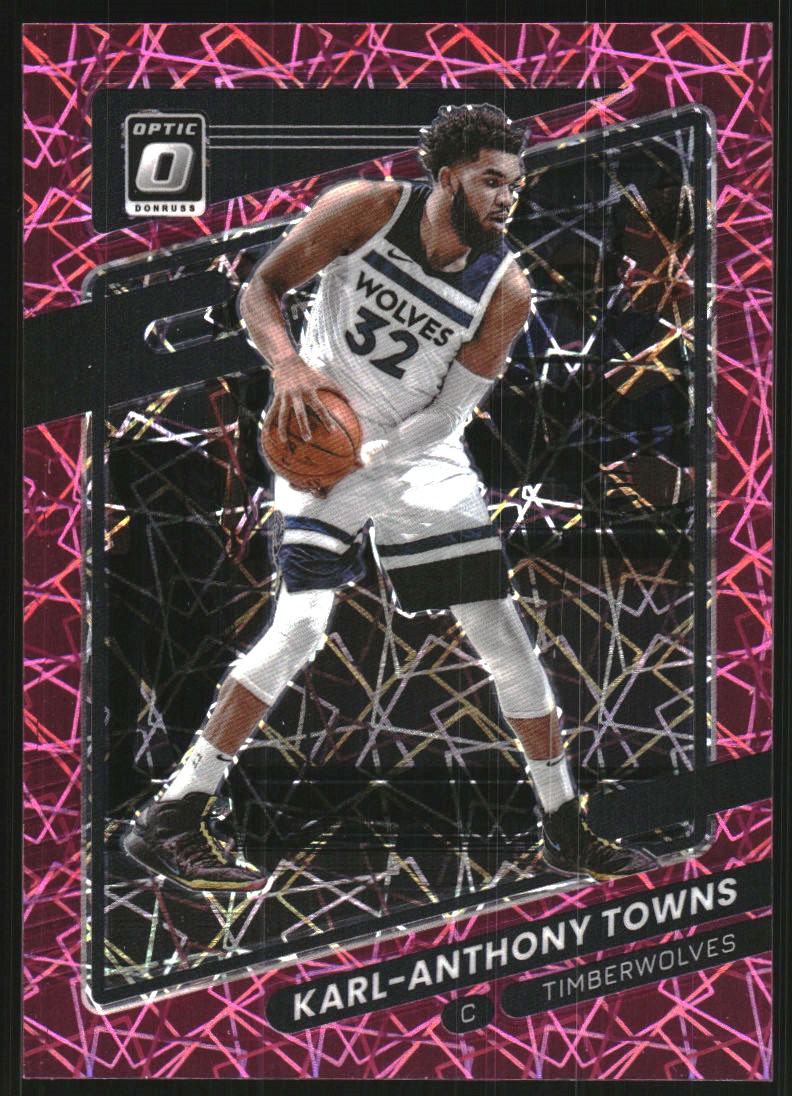 karl anthony towns pink jersey