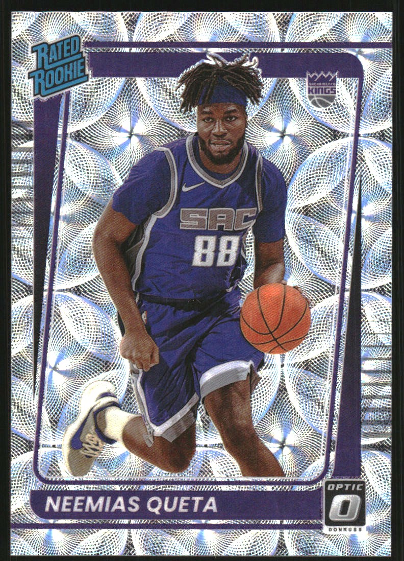 2021 Donruss Optic Purple Neemias Queta ROOKIE #156 CGC AUTH on