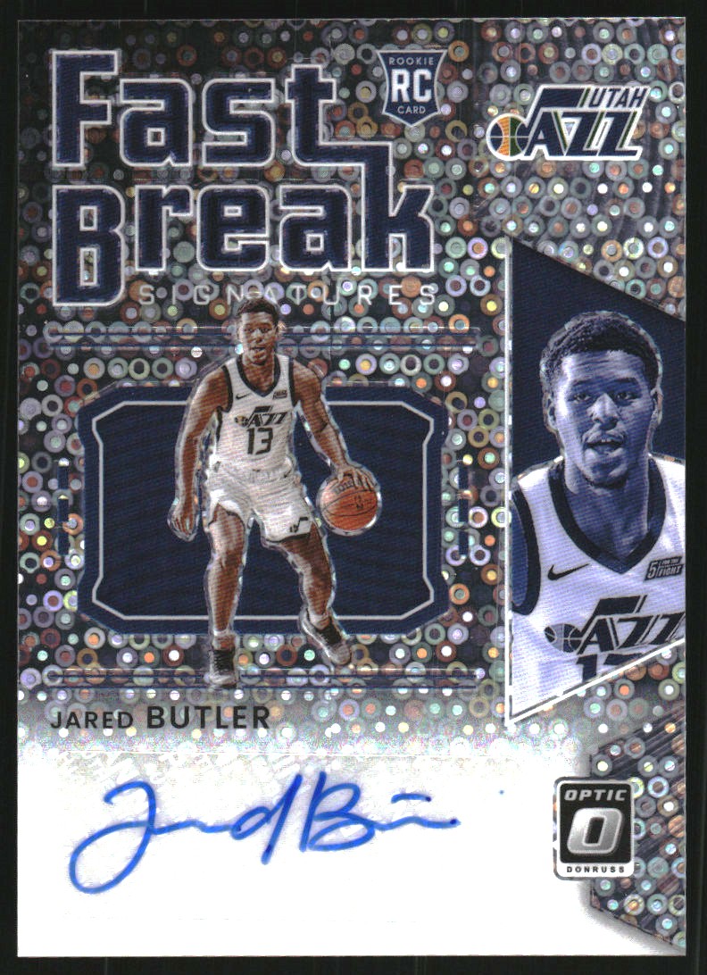 2021-22 Donruss Optic Fast Break Signatures #82 Jared Butler