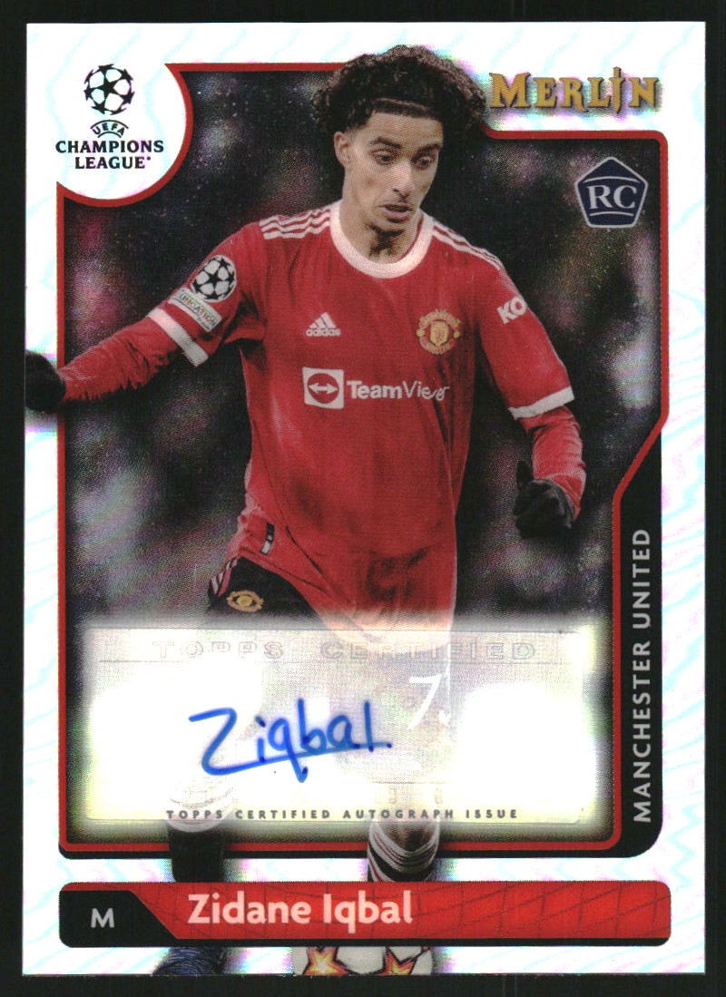 2021-22 Merlin UEFA Champions League Autographs #AZI Zidane