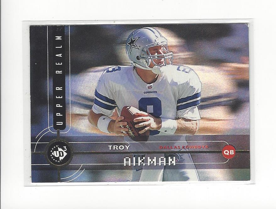 1998 UD3 #242 Troy Aikman UR