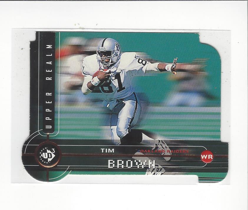 1998 UD3 Die Cuts #81 Tim Brown UE