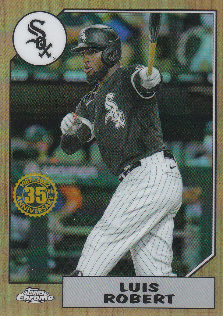 2022 Topps Chrome Baseball "'87 Topps" Insert Cards - Picture 24 of 41