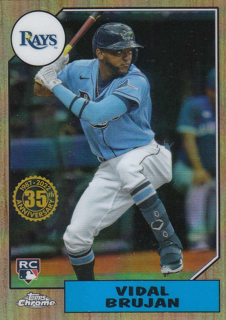 2022 Topps Chrome Baseball "'87 Topps" Insert Cards - Picture 34 of 41