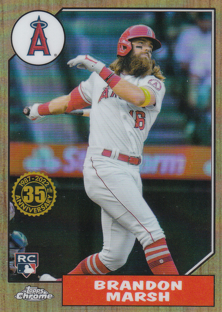2022 Topps Chrome Baseball "'87 Topps" Insert Cards - Picture 36 of 41