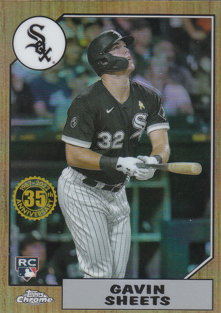 2022 Topps Chrome Baseball "'87 Topps" Insert Cards - Picture 40 of 41