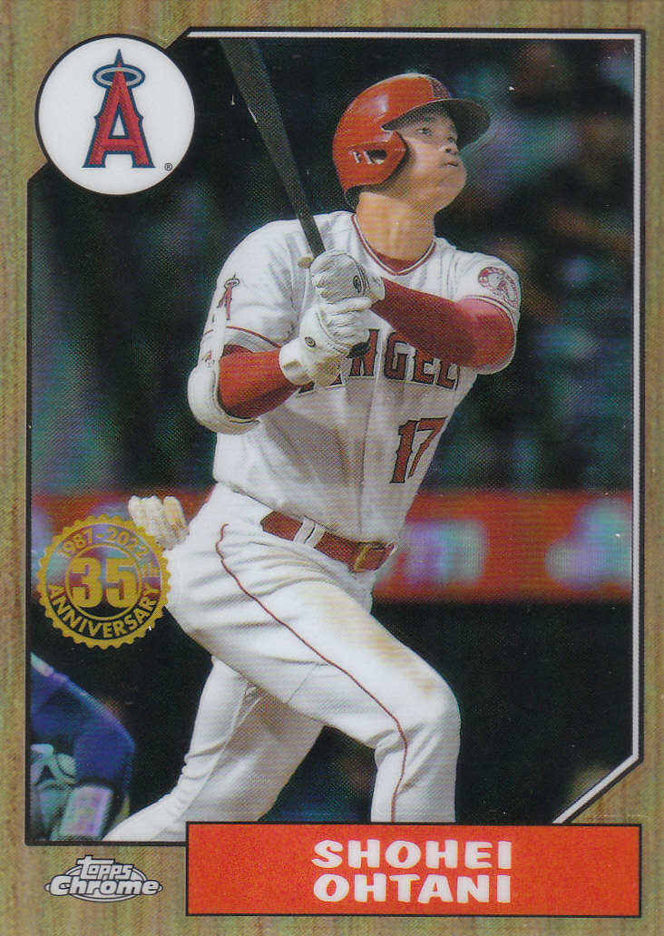 2022 Topps Chrome Baseball "'87 Topps" Insert Cards - Picture 4 of 41
