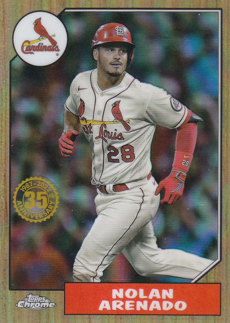 2022 Topps Chrome Baseball "'87 Topps" Insert Cards - Picture 10 of 41