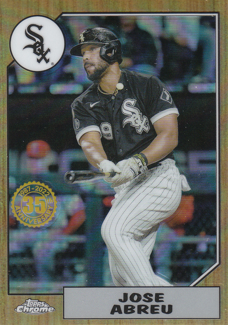 2022 Topps Chrome Baseball "'87 Topps" Insert Cards - Picture 18 of 41