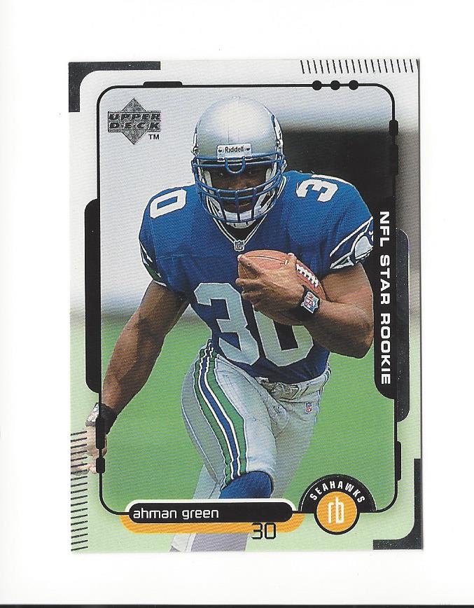 1998 Upper Deck #27 Ahman Green RC