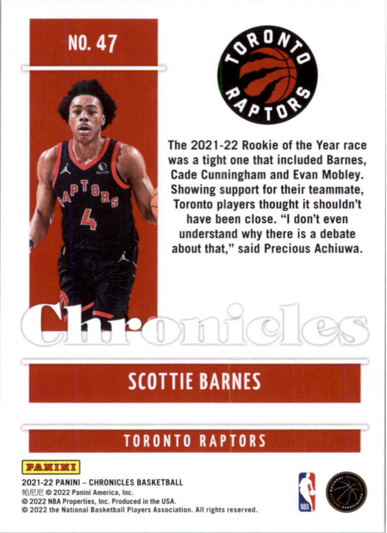 2021-22 Panini Chronicles Basketball Card Pick (Base) 1-309