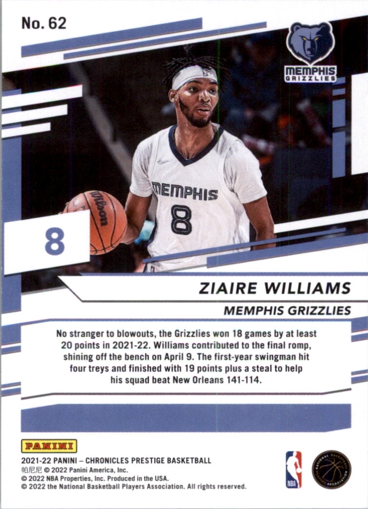 2021-22 Panini Chronicles Basketball Card Pick (Base) 1-309