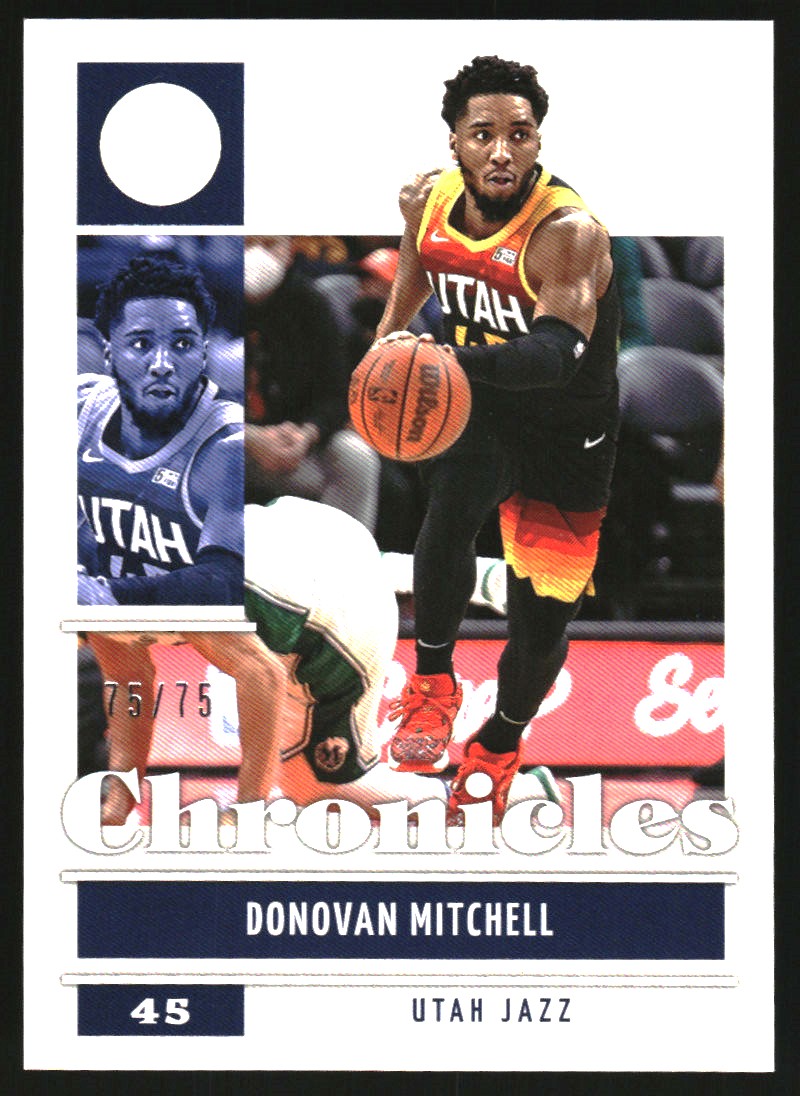 2021-22 Panini Chronicles 75th Anniversary #19 Donovan Mitchell
