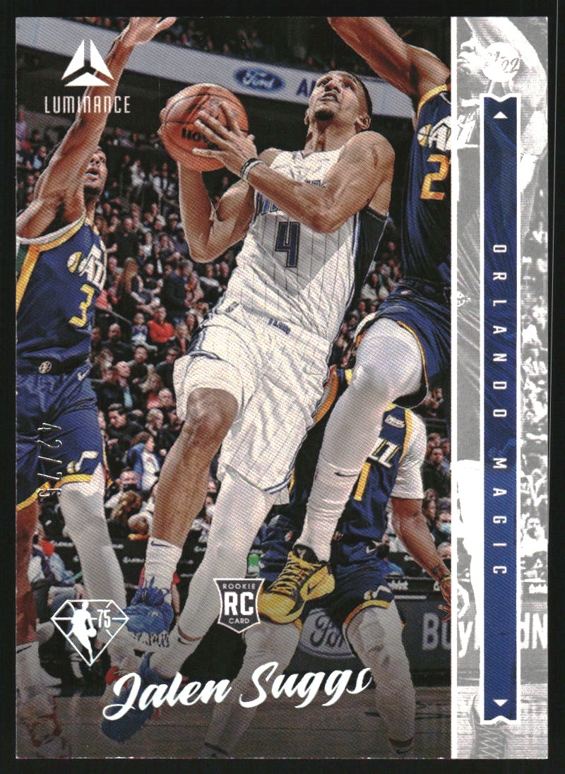 2021-22 Panini Chronicles 75th Anniversary #257 Jalen Suggs/Luminance