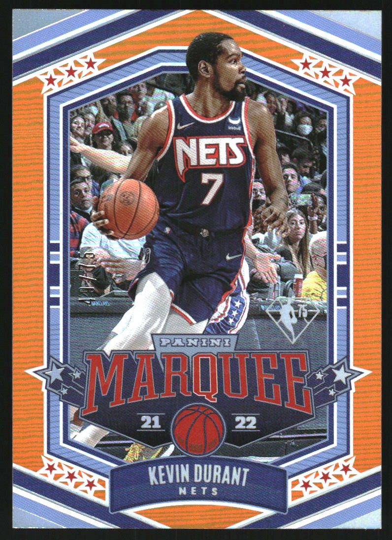 2021-22 Panini Chronicles 75th Anniversary #360 Kevin Durant/Marquee