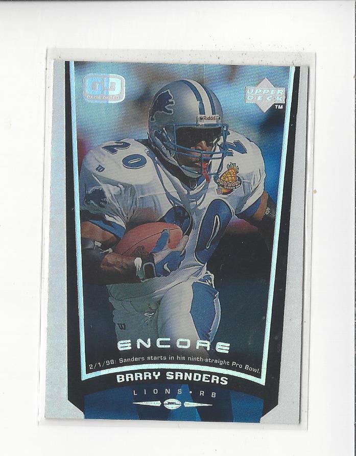 1997 Pro Line III DC - #68 Barry Sanders