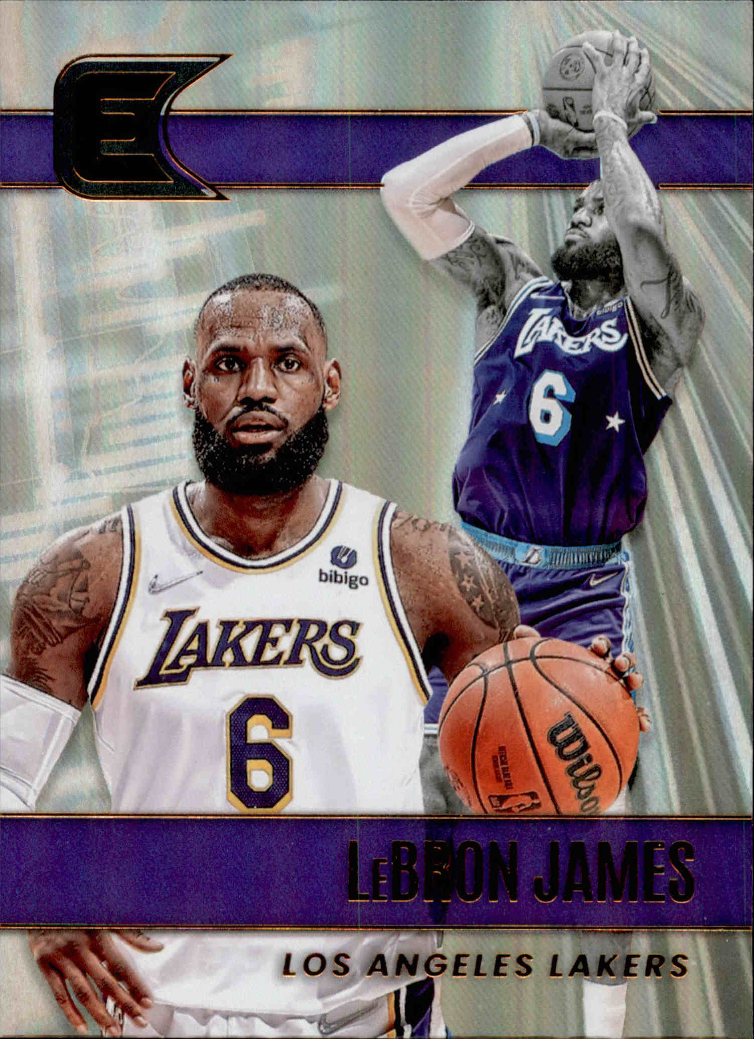 LeBron James 2021-22 Panini Chronicles #302 / Essentials