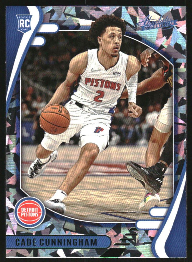 2021-22 Panini Chronicles Green Ice #214 Cade Cunningham/Absolute