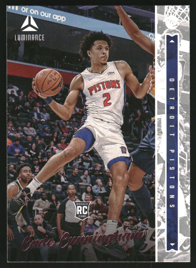 2021-22 Panini Chronicles Pink #240 Cade Cunningham/Luminance