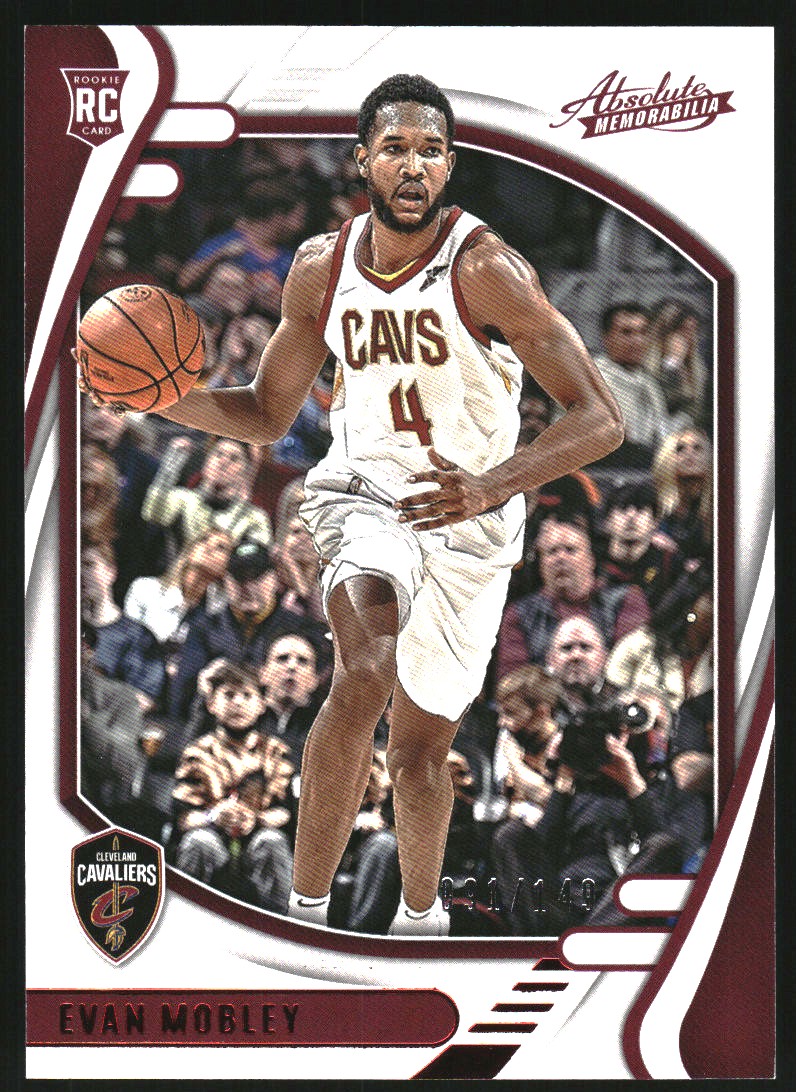 2021-22 Panini Chronicles Red #211 Evan Mobley/Absolute on