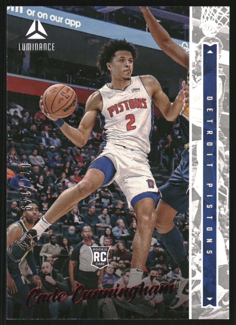 2021-22 Panini Chronicles Red #240 Cade Cunningham/Luminance