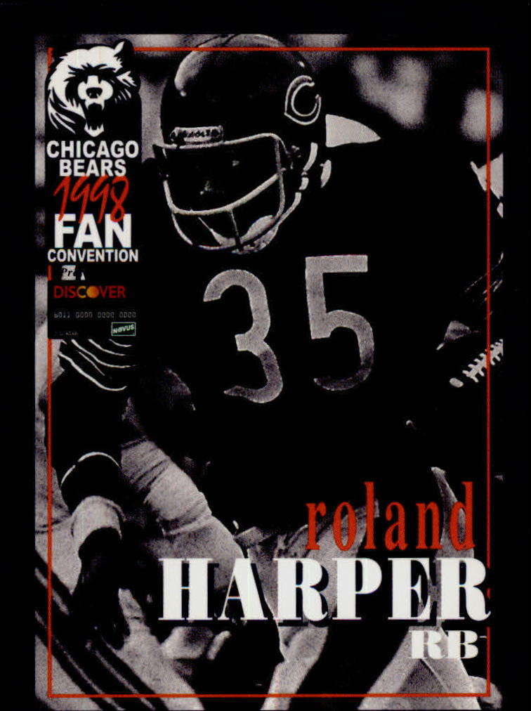 1998 Bears Fan Convention #20 Roland Harper