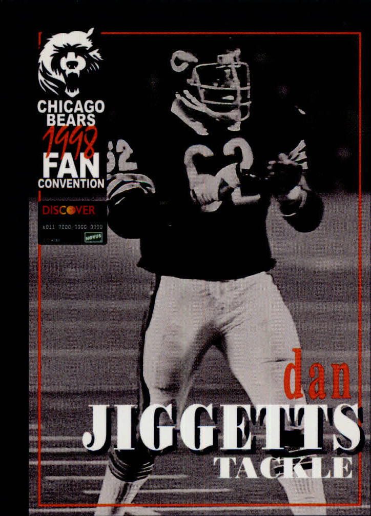 1998 Bears Fan Convention #25 Dan Jiggetts