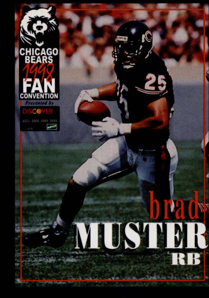 1998 Bears Fan Convention #33 Brad Muster