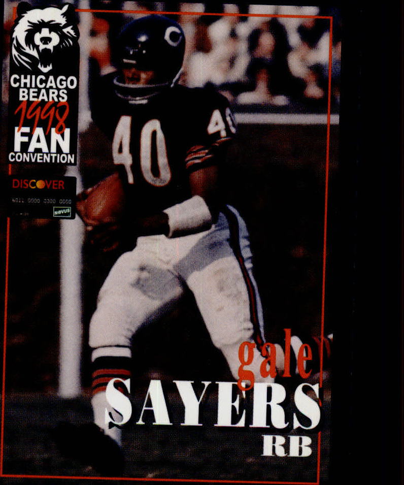 1998 Bears Fan Convention #41 Gale Sayers