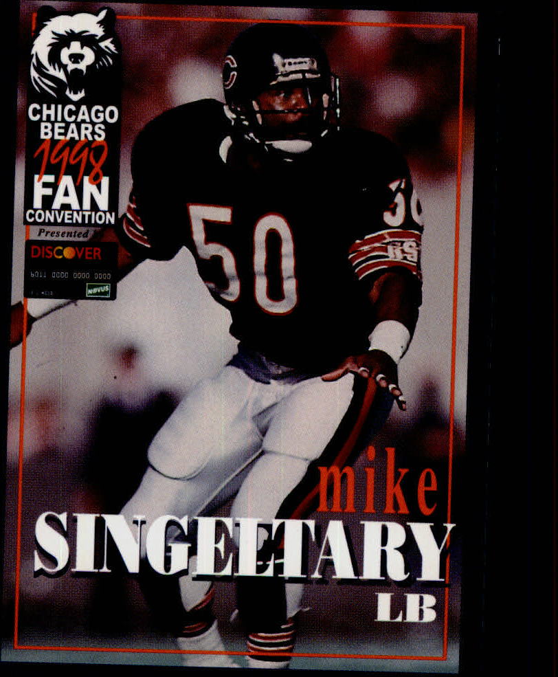 1998 Bears Fan Convention #44 Mike Singletary
